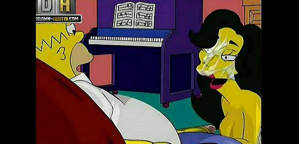  Simpsons Porn - Threesome